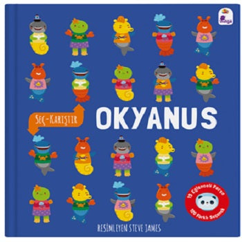 Seç – Karıştır: Okyanus (15 Eğlenceli Parça, 120 Farklı Seçenek) (Ciltli)