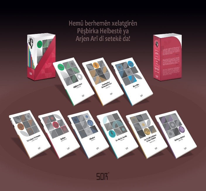 Seta Xelatgiren Peşbirka Helbeste Ya Arjen Ari (9 Kitap Seti)