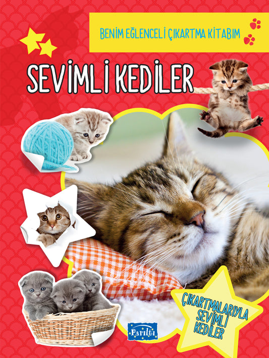 Sevimli Kediler -  Benim eğlenceli Çıkartma Kitabım