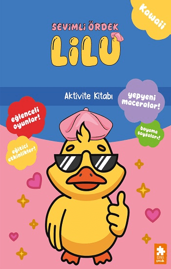 Sevimli Ördek Lilu - Aktvite Kitabı - Eksik Parça Yayınları Kitap