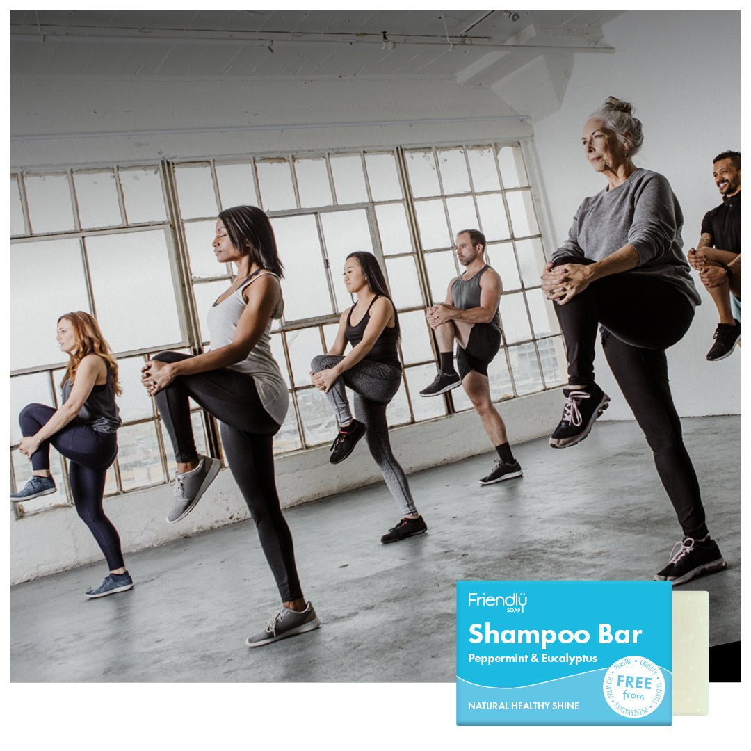 Shampoo Bar - Peppermint & Eucalyptus - mezetto Friendly Soap Friendly Soap