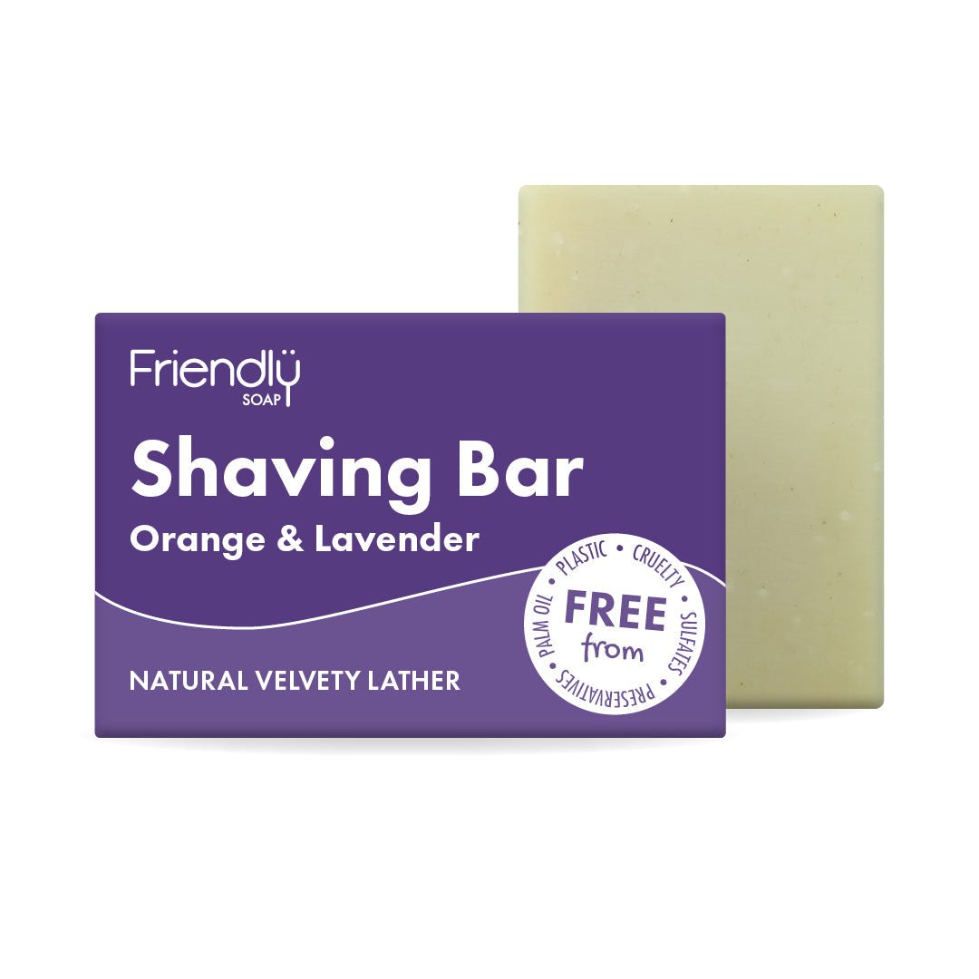 Shaving Bar - Orange & Lavender - mezetto Friendly Soap Friendly Soap
