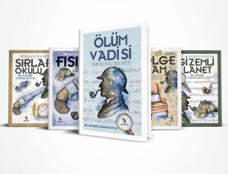 Sherlock Holmes Serisi Kutulu Set 5 Kitap Takım