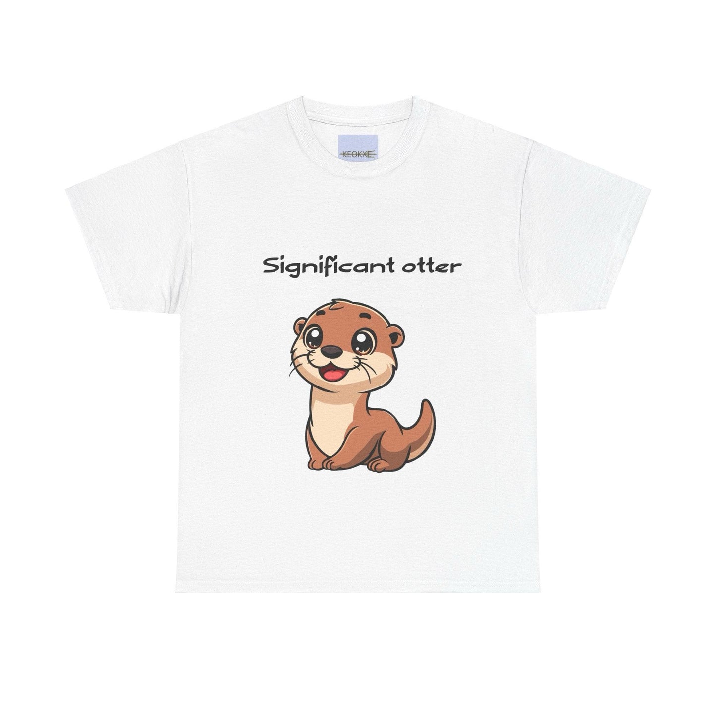 Significant Otter T-Shirt | Cute Animal Pun Couple Tee - mezetto KEOLIX KEOLIX