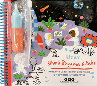 Sihirli Boyama Kitabı – Uzay (Ciltli) - Yapı Kredi Yayınları Kitap