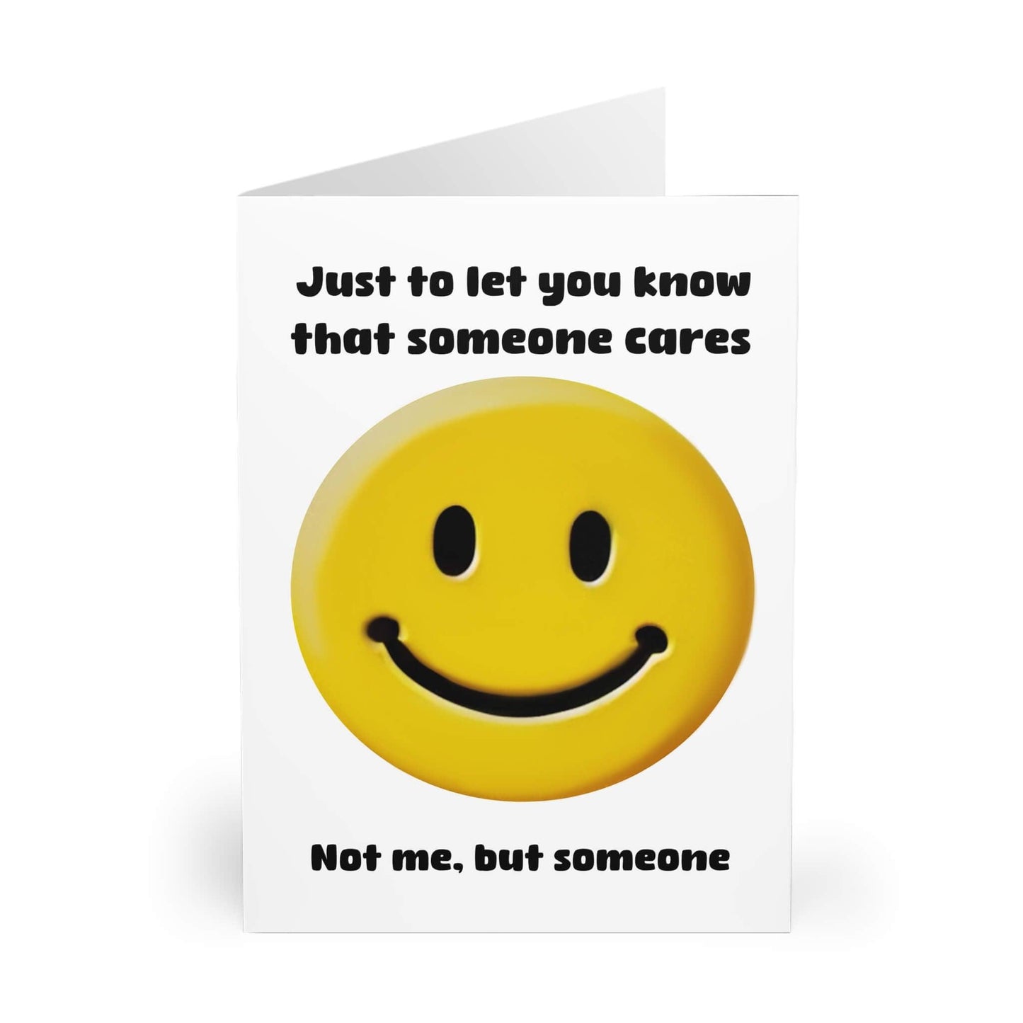 Someone Cares – Funny Emoji Card for Any Occasion - mezetto KEOLIX KEOLIX