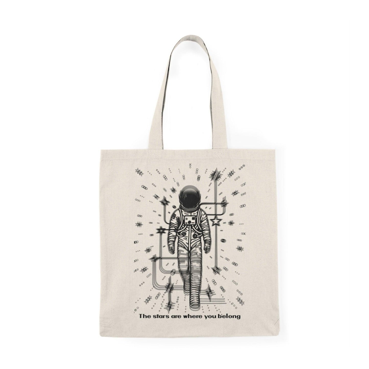 Stars Are Where You Belong Tote – Astronaut Cosmic Bag - mezetto KEOLIX KEOLIX