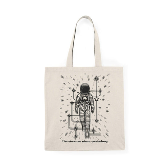 Stars Are Where You Belong Tote – Astronaut Cosmic Bag - mezetto KEOLIX KEOLIX