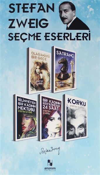 Stefan Zweig Seçme Eserleri - (5 Kitap Kutusu)