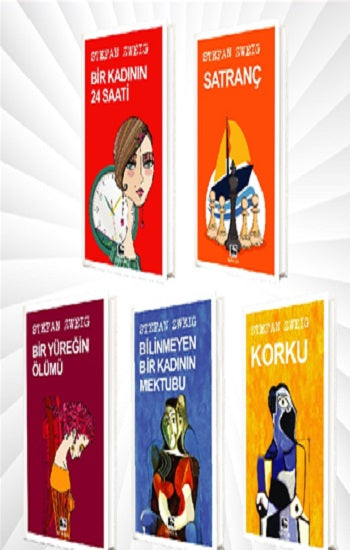 Stefan Zweig Seti 5 Kitap