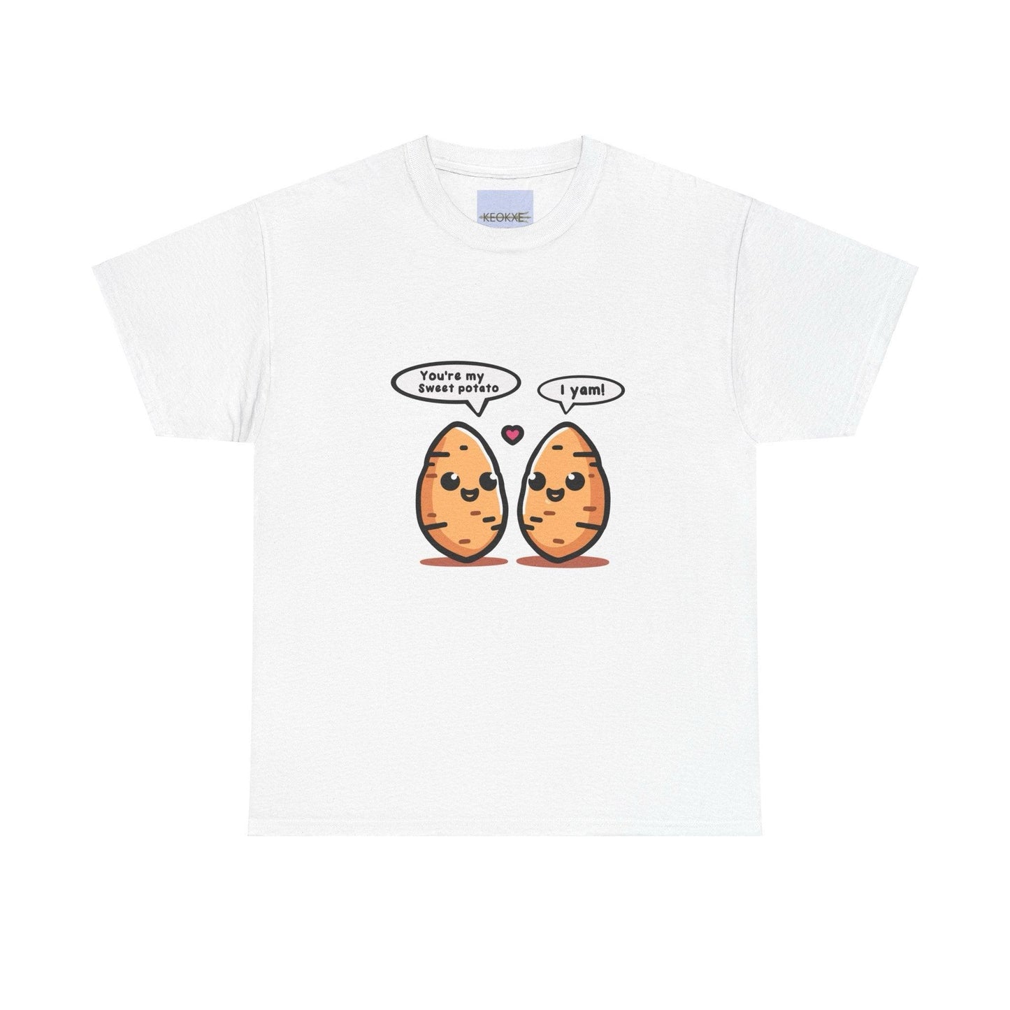 Sweet Potato I Yam T-Shirt | Funny Couple Pun T-shirt - mezetto KEOLIX KEOLIX