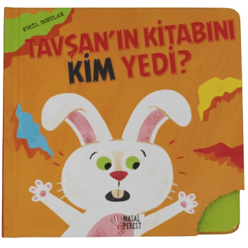 Tavşan’nın Kitabını Kim Yedi? (Ciltli) - Masalperest Kitap