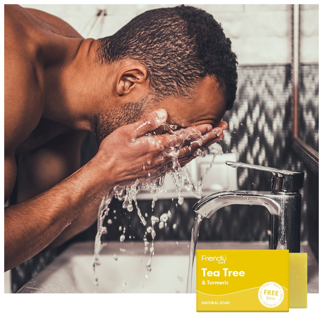 Tea Tree & Turmeric Natural Soap - mezetto Friendly Soap Friendly Soap