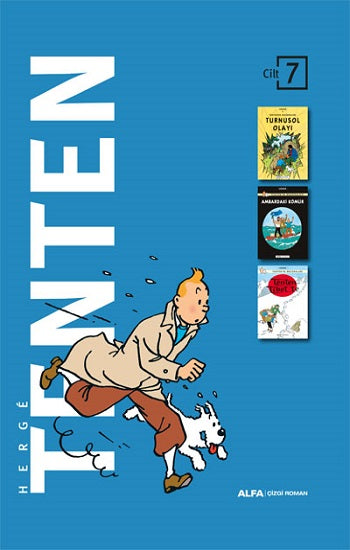Tenten'in Maceraları Cilt 7 Üç Kitap Birarada (Ciltli-Kutulu)