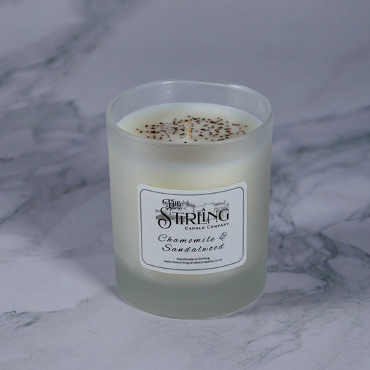 Chamomile & Sandalwood - Medium Candle