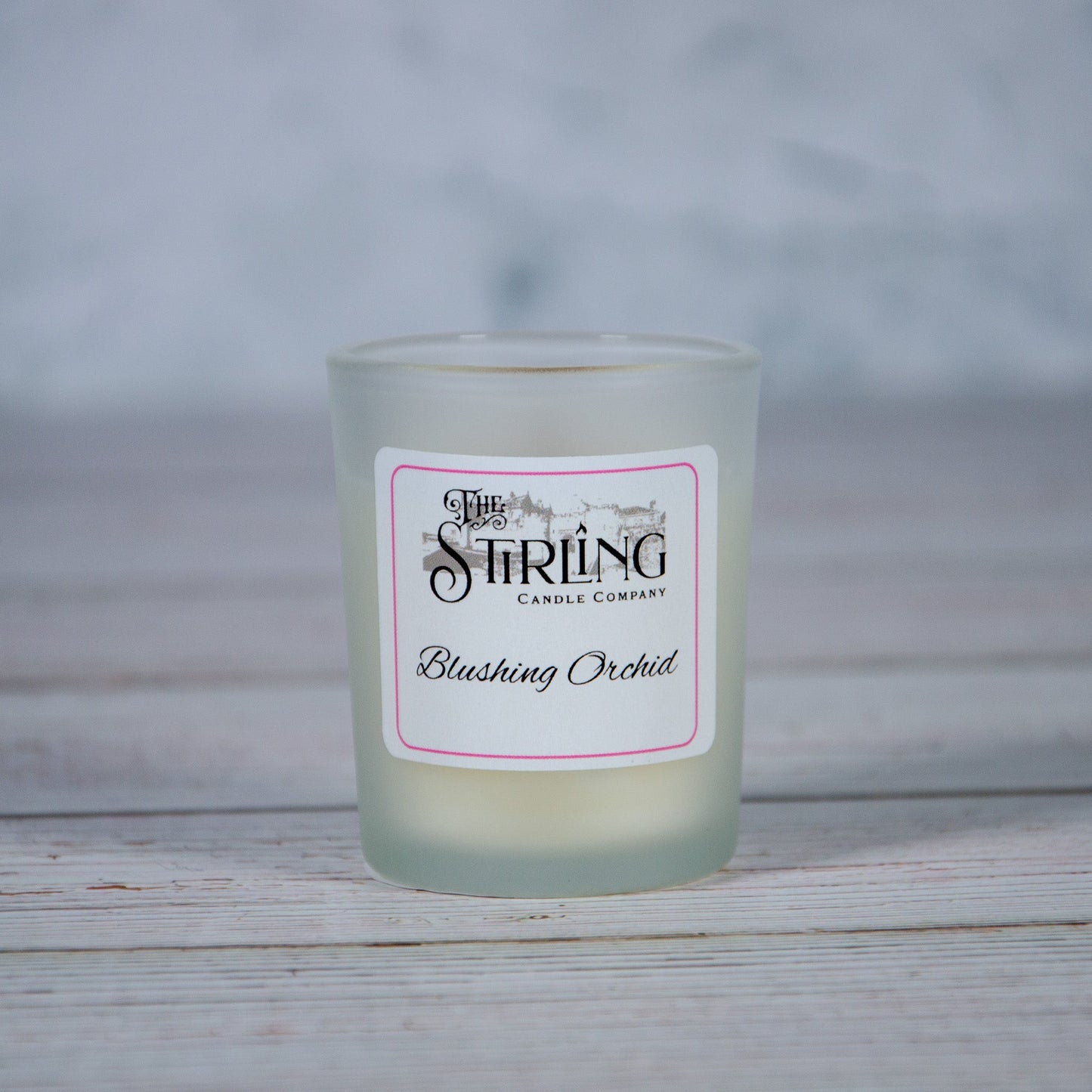 Blushing Orchid - Small Candle