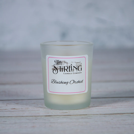 Blushing Orchid - Small Candle