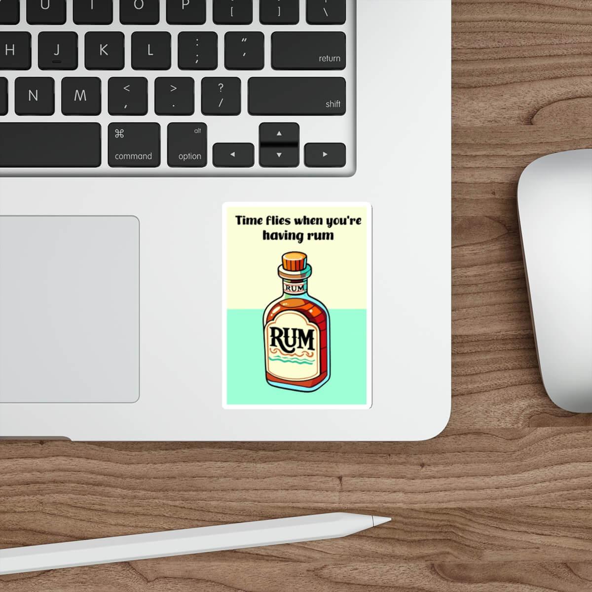 Time Flies When You’re Having Rum Sticker - mezetto KEOLIX KEOLIX
