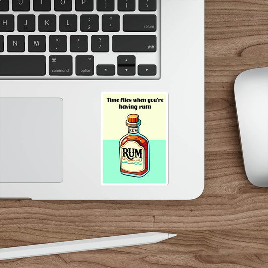 Time Flies When You’re Having Rum Sticker - mezetto KEOLIX KEOLIX