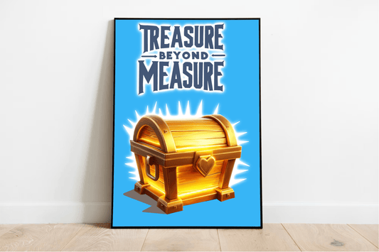 Treasure Chest Art Print – “Treasure Beyond Measure” - mezetto KEOLIX KEOLIX