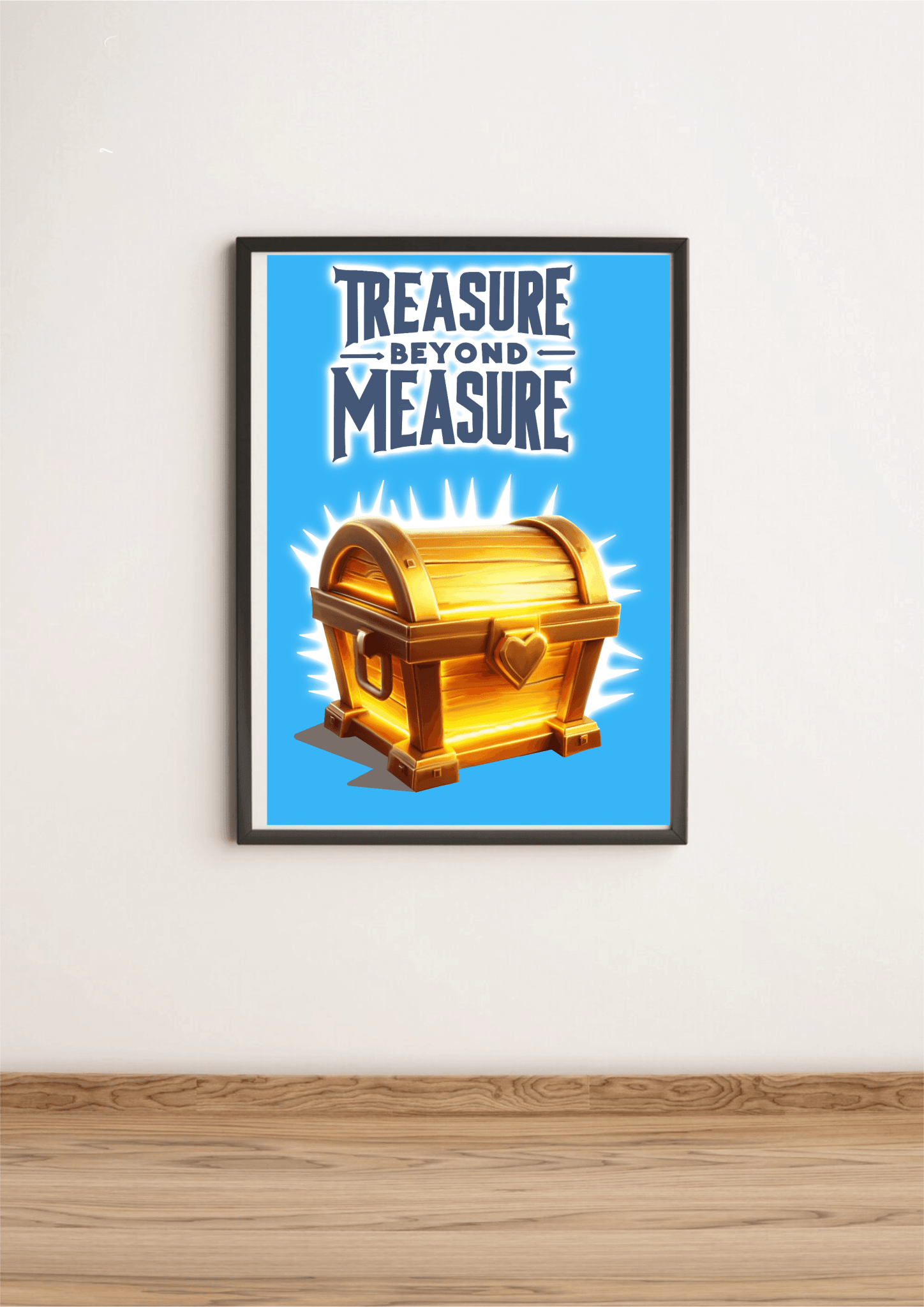 Treasure Chest Art Print – “Treasure Beyond Measure” - mezetto KEOLIX KEOLIX