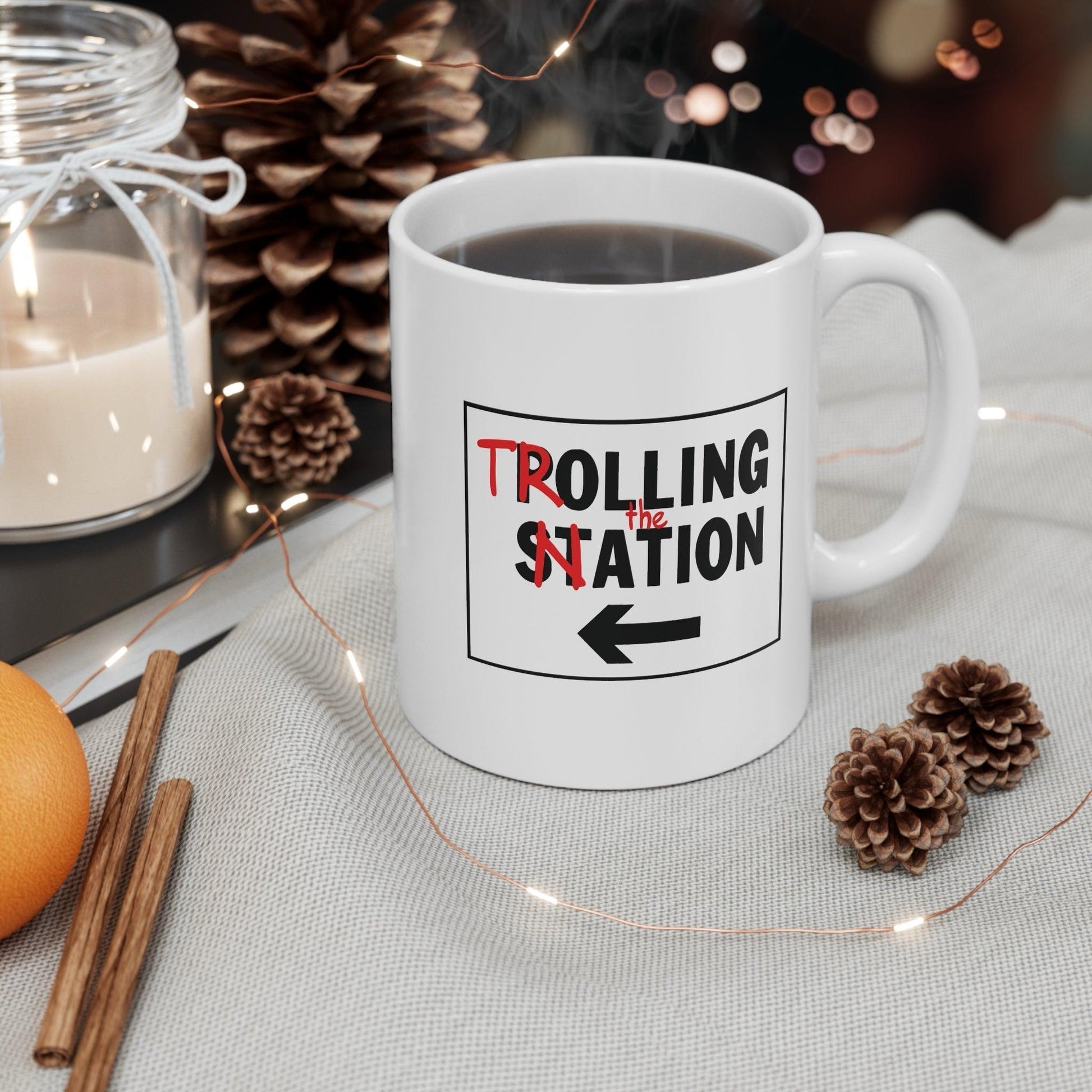 Trolling the Nation Mug – Political Satire Ceramic Cup - mezetto KEOLIX KEOLIX