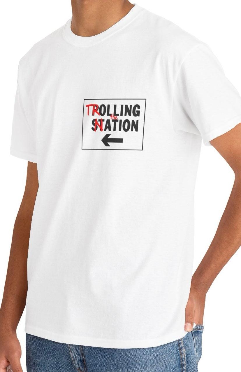 Trolling the Nation T-Shirt | Satirical Polling Sign Tee - mezetto KEOLIX KEOLIX