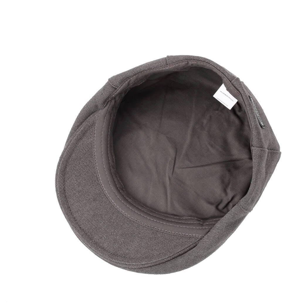 TRP0503 Troop London Accessories Canvas Old School Style Hat, Flat Cap, Shelby Newsboy Cap - mezetto