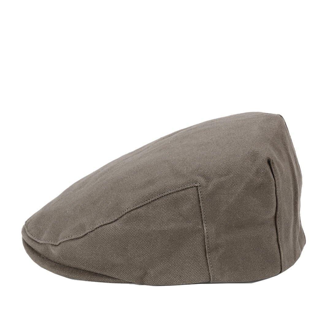 TRP0503 Troop London Accessories Waxed Canvas Old School Style Hat, Flat Cap, Shelby Newsboy Cap - mezetto