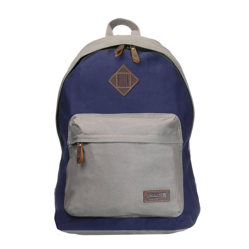 TRP0384 Troop London Heritage Canvas Backpack, Casual Daypack-7