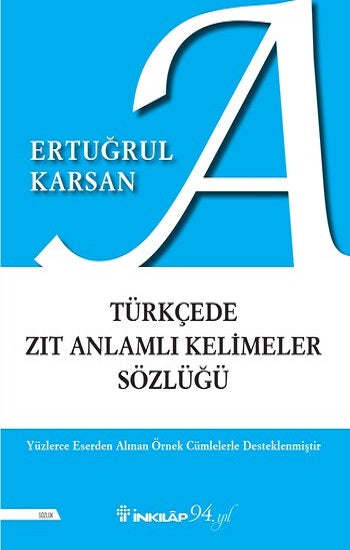 Türkçede Zıt Anlamlı Kelimeler