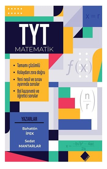 TYT Matematik – Bahattin İpek & Sedat Mantarlar – Yeniyüz Yayınları – kitap kapağı