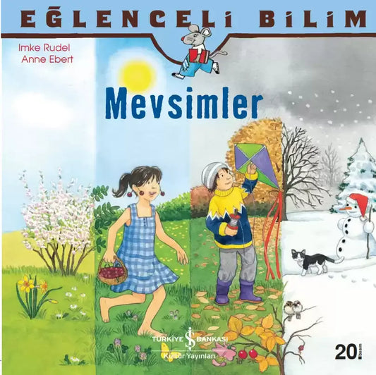 Eğlenceli Bilim - Mevsimler – Imke Rudel – İş Bankası Kültür Yayınları – kitap kapağı