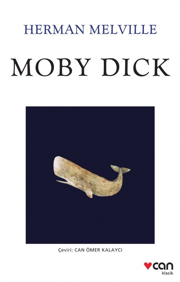 Moby Dick – Herman Melvılle – Can Yayınları – kitap kapağı