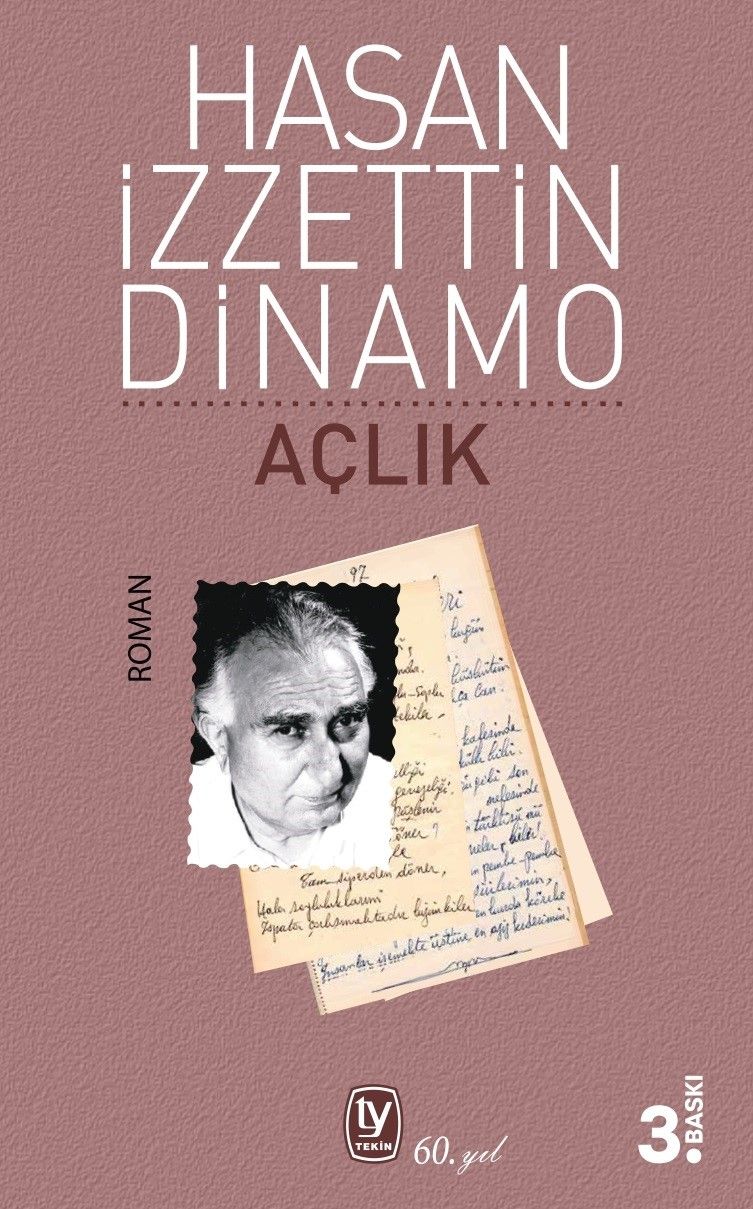 Açlık – Hasan İzzettin Dinamo – Tekin Yayınevi – kitap kapağı