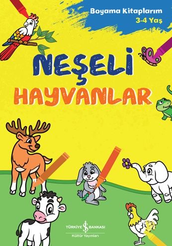 Neşeli Hayvanlar – Kolektif – İş Bankası Kültür Yayınları – kitap kapağı