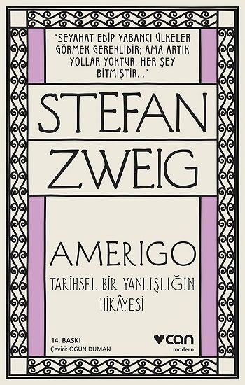 Amerigo - Can Yayınları Kitap
