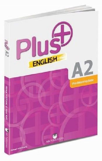Plus A2 İngilizce Gramer – Micheal Wolfgang – MK Publications – kitap kapağı