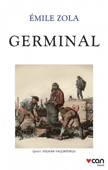Germinal – Emile Zola – Can Yayınları – kitap kapağı