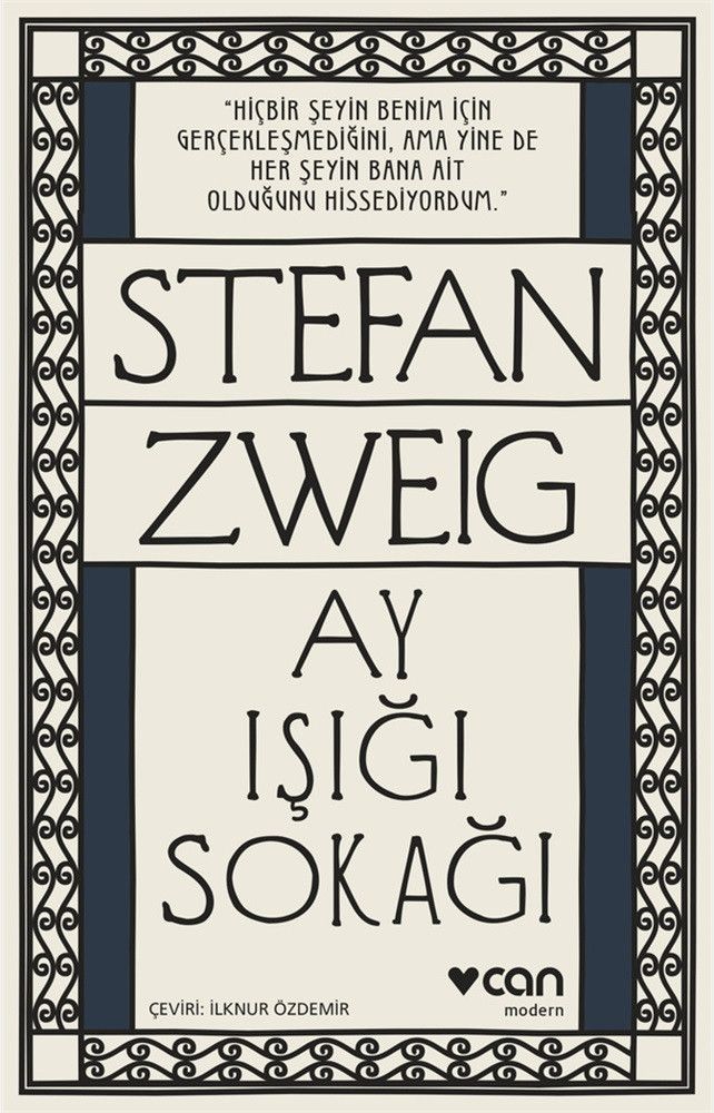 Ay Işığı Sokağı – Stefan Zweig – Can Yayınları – kitap kapağı