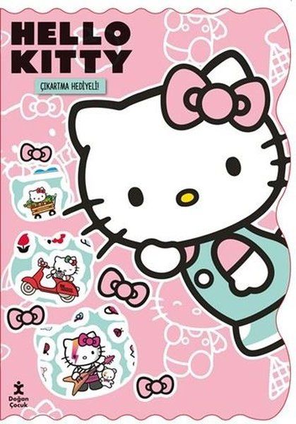 Hello Kitty Bol Bol Boya - Bol Bol Yapıştır Boyama Kitabı - Çıkartma Hediyeli! - Doğan Çocuk Kitap