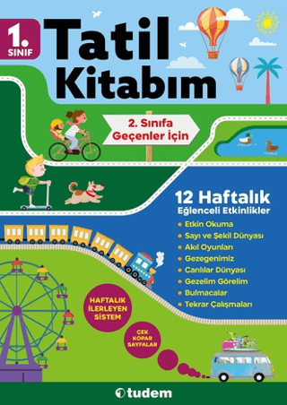 1. Sınıf Tatil Kitabım – Kolektif – Tudem Yayınları – kitap kapağı