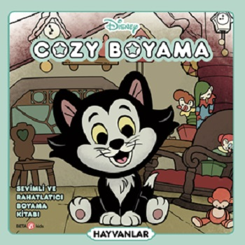 Disney Cozy Boyama, Sevimli Ve Rahatlatıcı Boyama Kitabı - Hayvanlar - Beta Kids Kitap