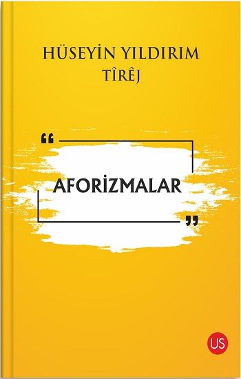 Aforizmalar – Hüseyin Yıldırım – Us Yayınları – kitap kapağı