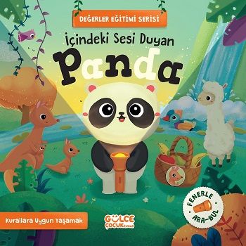 İçindeki Sesi Duyan Panda - Fenerle Ara Bul - Gülce Kitap Kitap