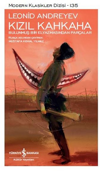 Kızıl Kahkaha – Leonid Andreyev – İş Bankası Kültür Yayınları – kitap kapağı
