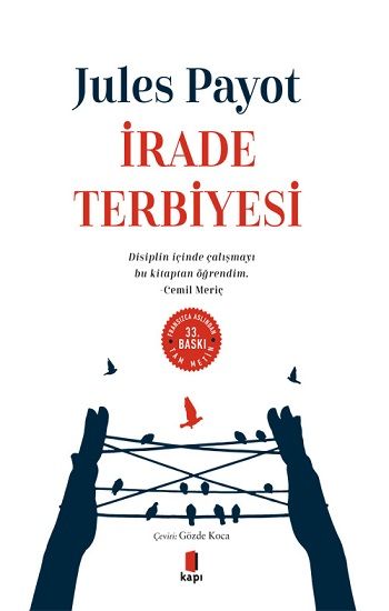 İrade Terbiyesi – Jules Payot – Kapı Yayınları – kitap kapağı
