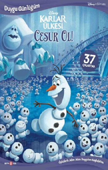 Disney -Duygu Günlüğüm Karlar Ülkesi Cesur Ol! - Beta Kids Kitap