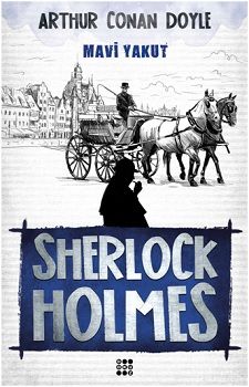 Sherlock Holmes - Mavi Yakut – Arthur Conan Doyle – Dokuz Yayınları – kitap kapağı