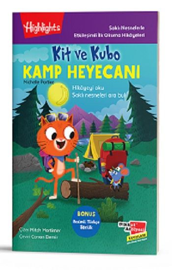 Kit ve Kubo Kamp Heyecanı - Dikkat Atölyesi Yayınları Kitap